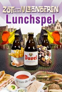 De Zot van Vlaanderen Lunchspel in Antwerpen