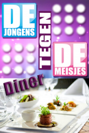 Jongens tegen de meisjes dinerquiz in Antwerpen